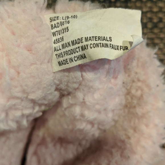 Girls house-shoes (kitty cat) - Picture 2 of 5